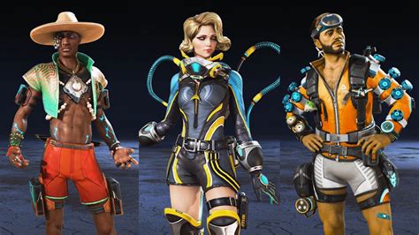 All Sun Squad Collection Event Skins in Apex Legends